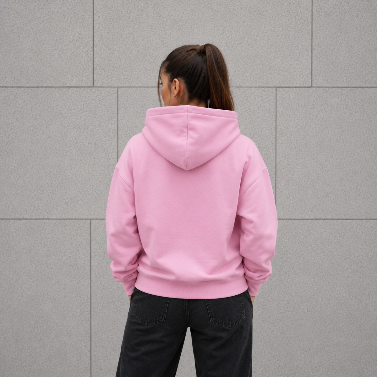 Unisex Hoodie mit Kapuze SOG Rosa