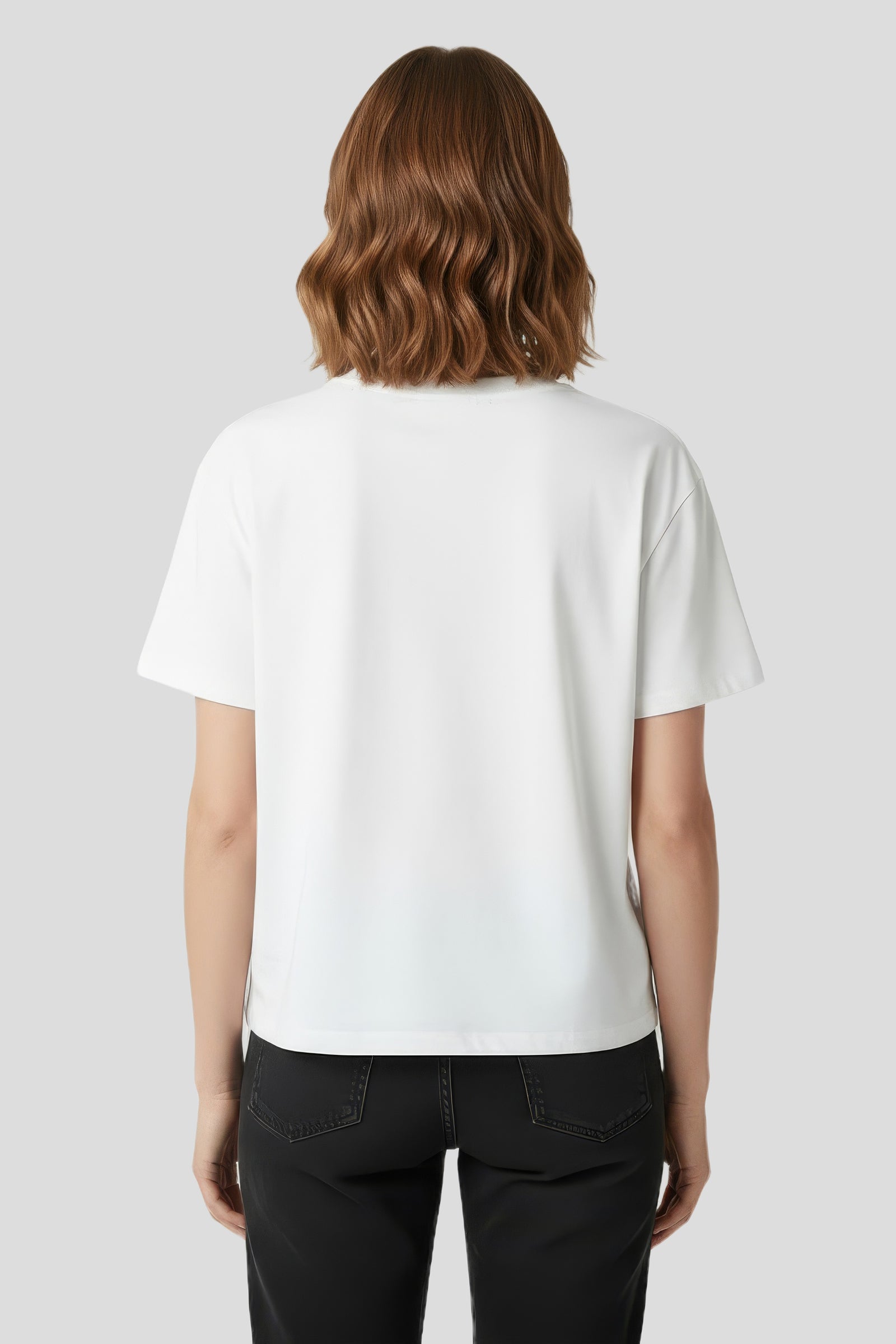 Women's Boxy Fit T-Shirt White